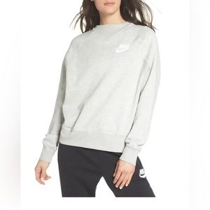 NIKE Sportswear Rally Sweatshirt, grey, size Small